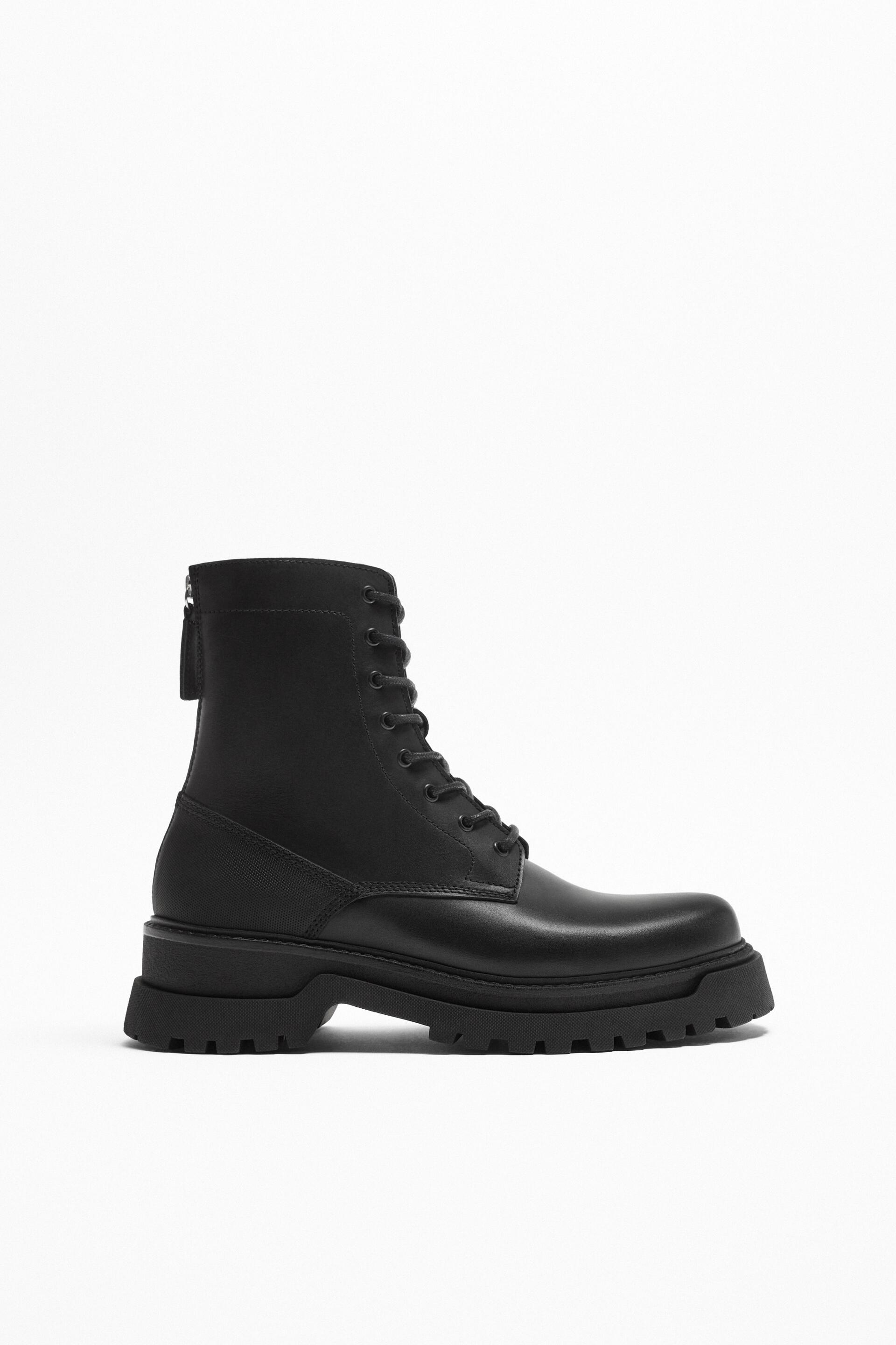 

Ботинки мужские ZARA 12007120 черные 42 RU (доставка из-за рубежа), 12007120