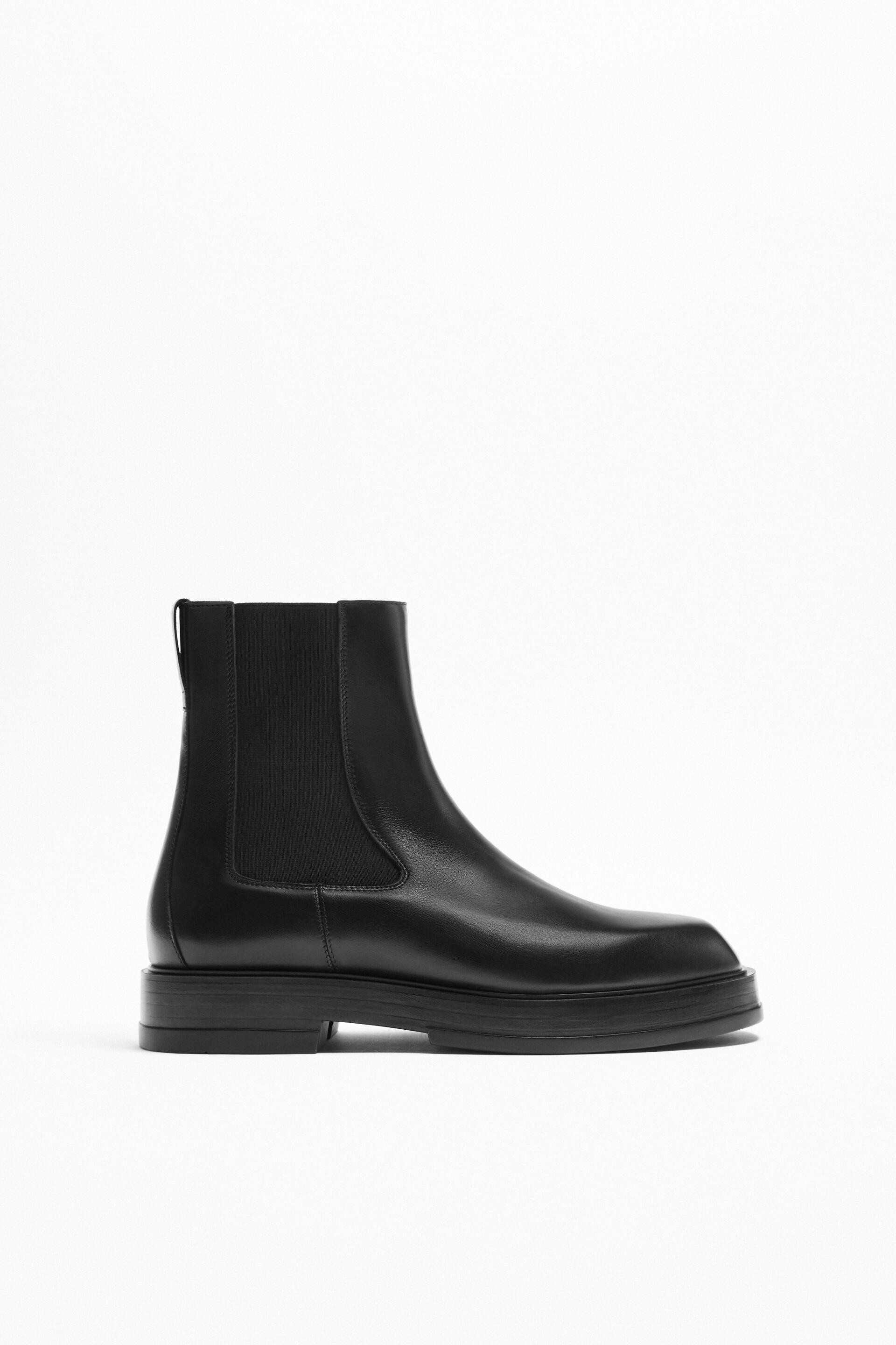 

Ботинки мужские ZARA 12008120 черные 39 RU (доставка из-за рубежа), 12008120