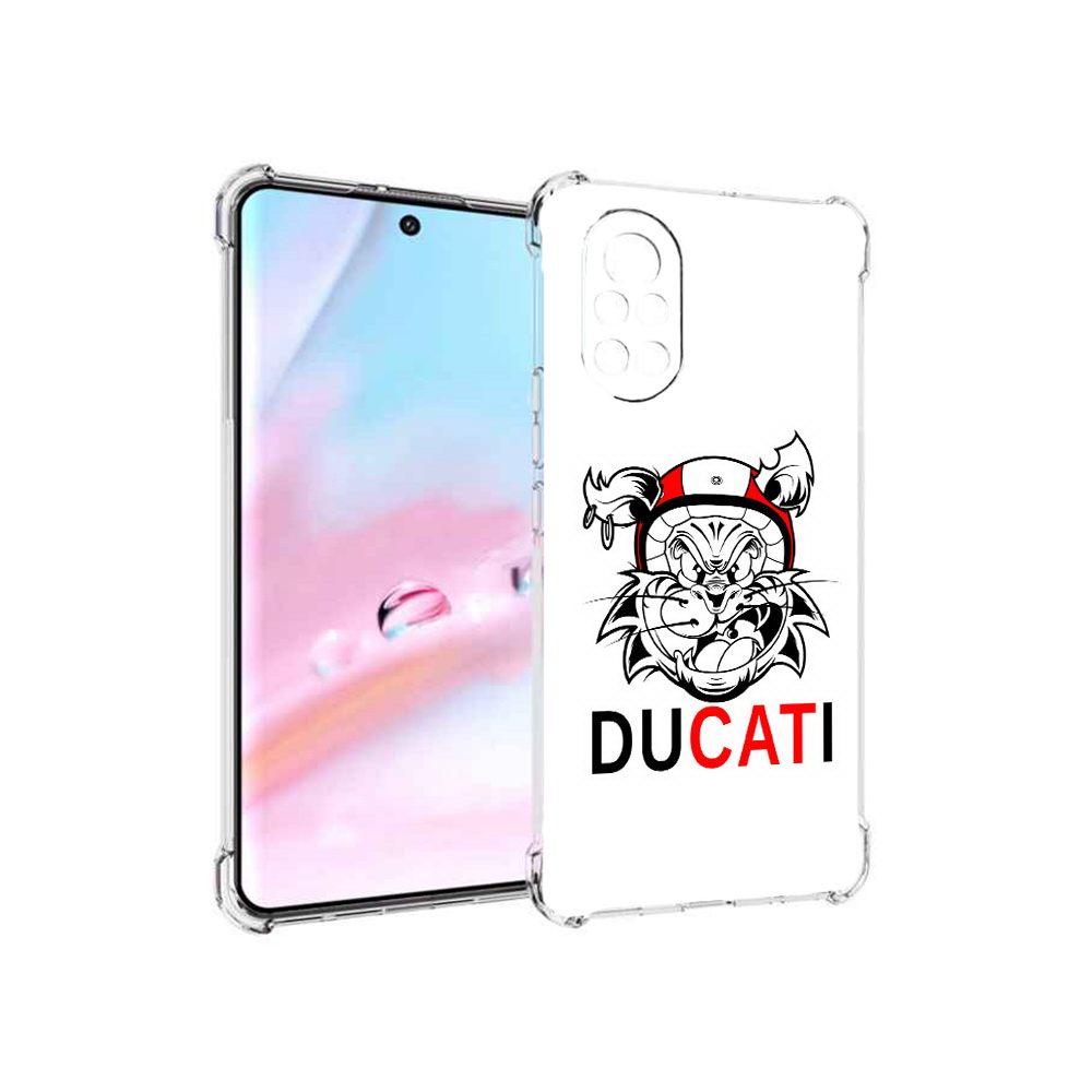 

Чехол MyPads дукати для Huawei Nova 8 (ANG-LX1), Прозрачный, Tocco