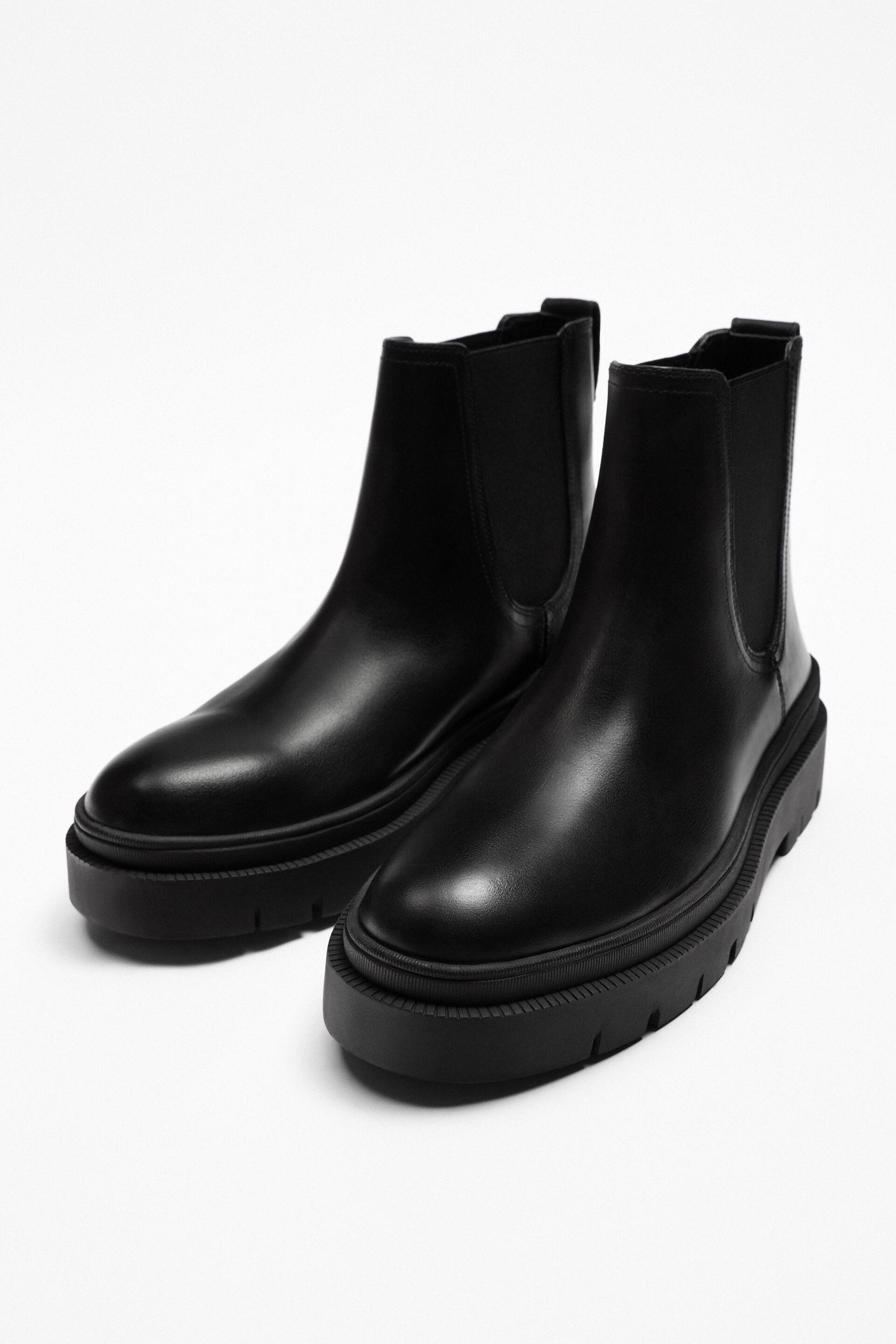 

Ботинки мужские ZARA 12009020 черные 43 RU (доставка из-за рубежа), 12009020