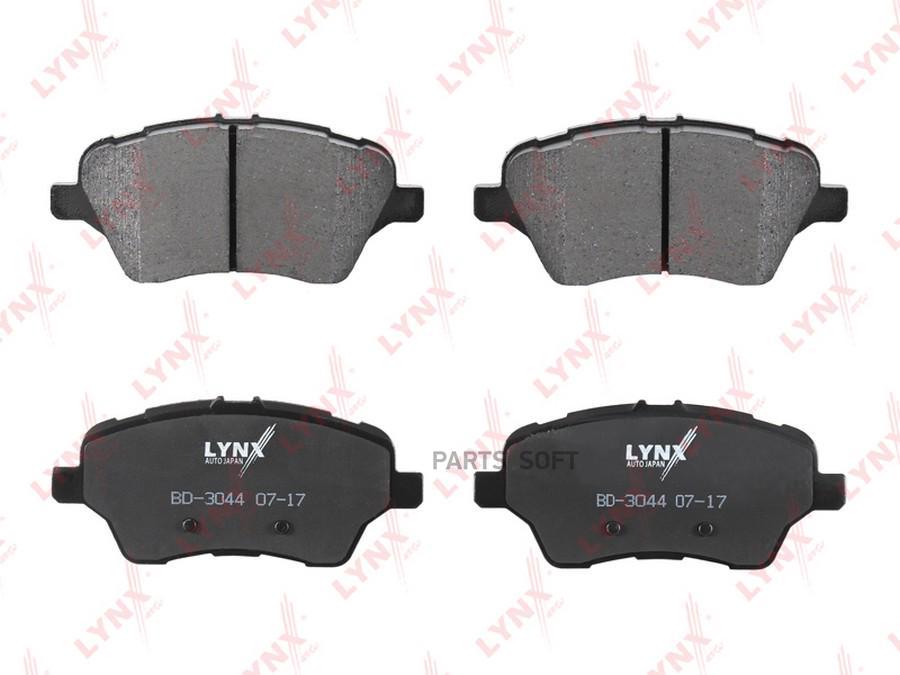 

Колодки передние FORD Fiesta VI 08-> LYNXauto BD-3044