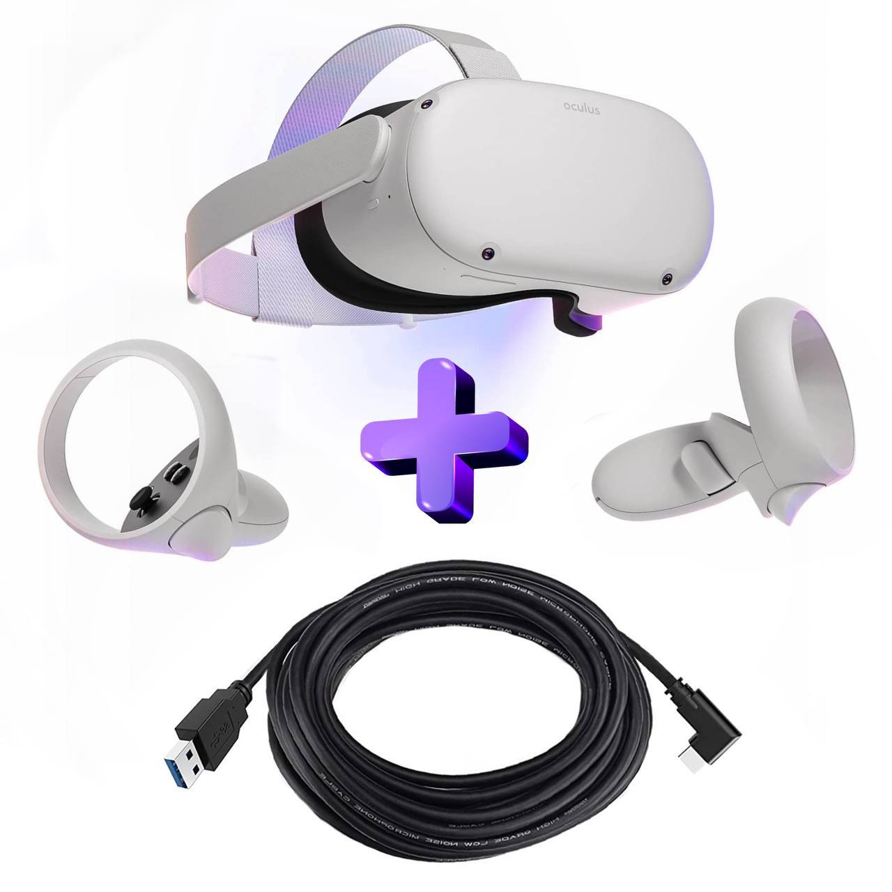 Шлем виртуальной реальности Oculus Quest 2 (600006475027)