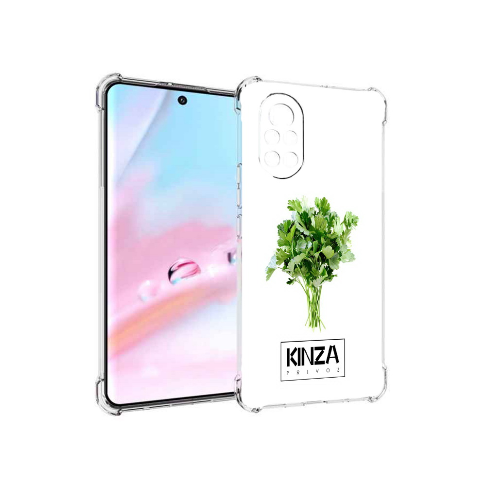 

Чехол MyPads Бренд Кинза для Huawei Nova 8 (ANG-LX1), Прозрачный, Tocco