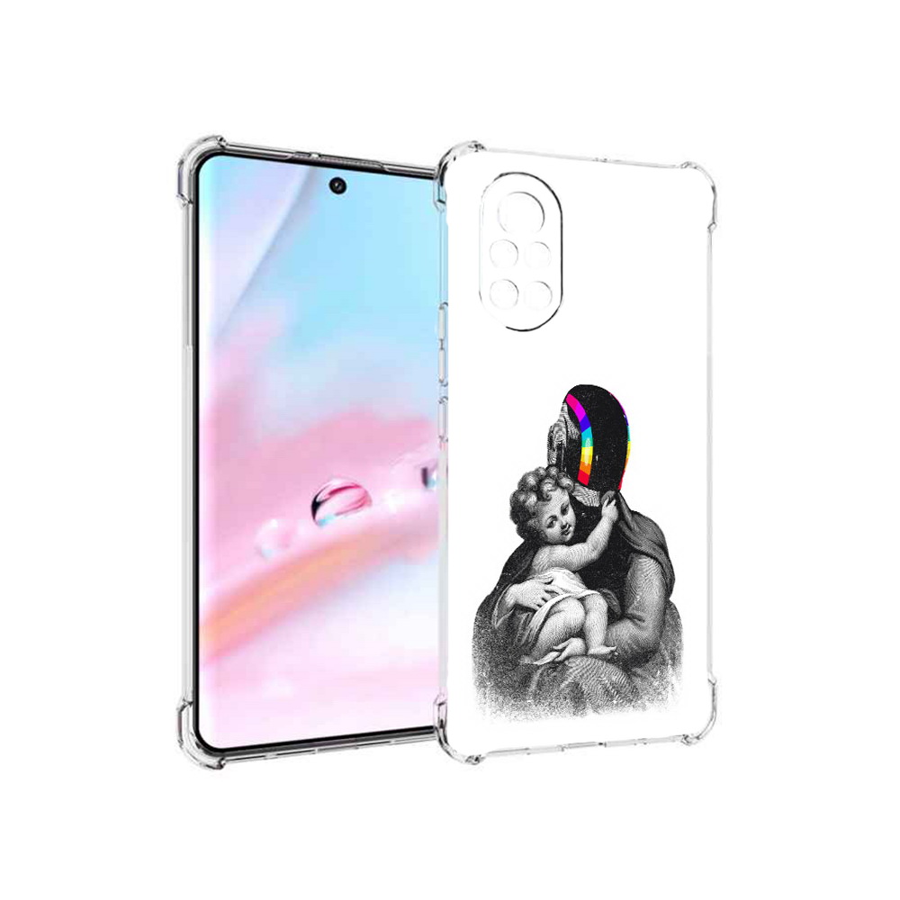 

Чехол MyPads защитник в шлеме для Huawei Nova 8 (ANG-LX1), Прозрачный, Tocco