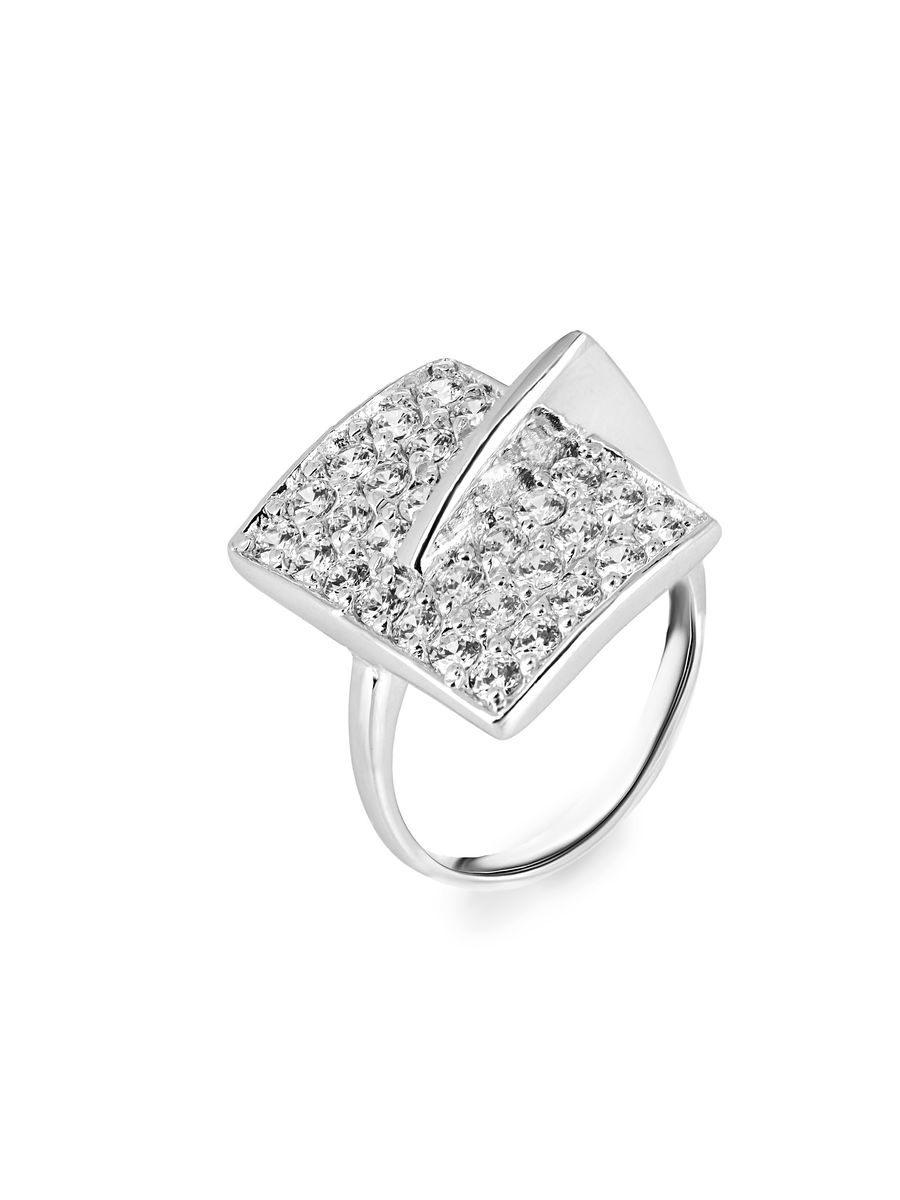 

Кольцо из серебра р. 18,5 L-Silver 5/18-KO-M383, фианит, 5/18-KO-M383