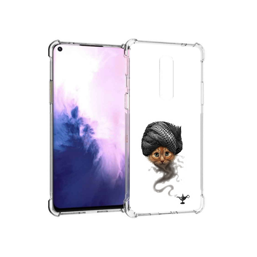 

Чехол MyPads Tocco для OnePlus 8 кот джин (PT147214.134.398), Прозрачный, Tocco
