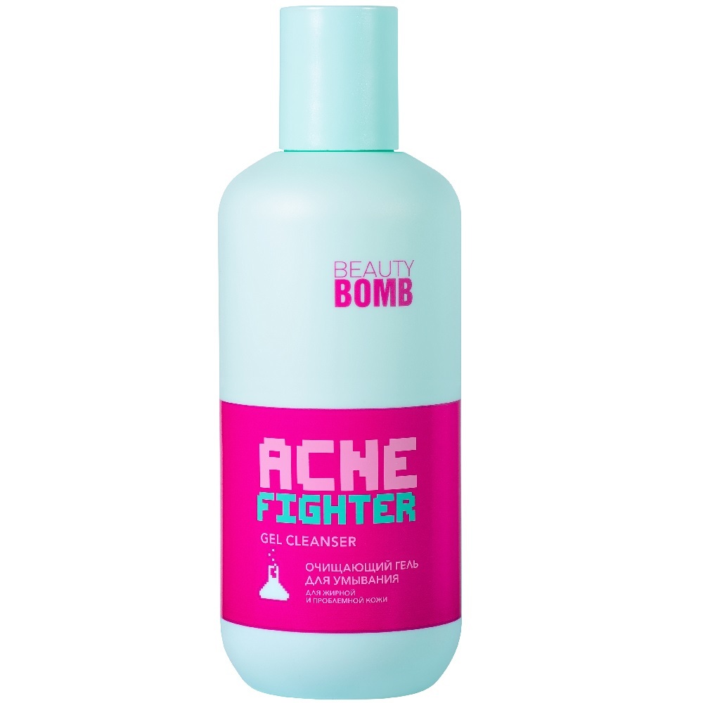 Гель для лица BEAUTY BOMB Acne Fighter для жирной и проблемной кожи, 200 мл