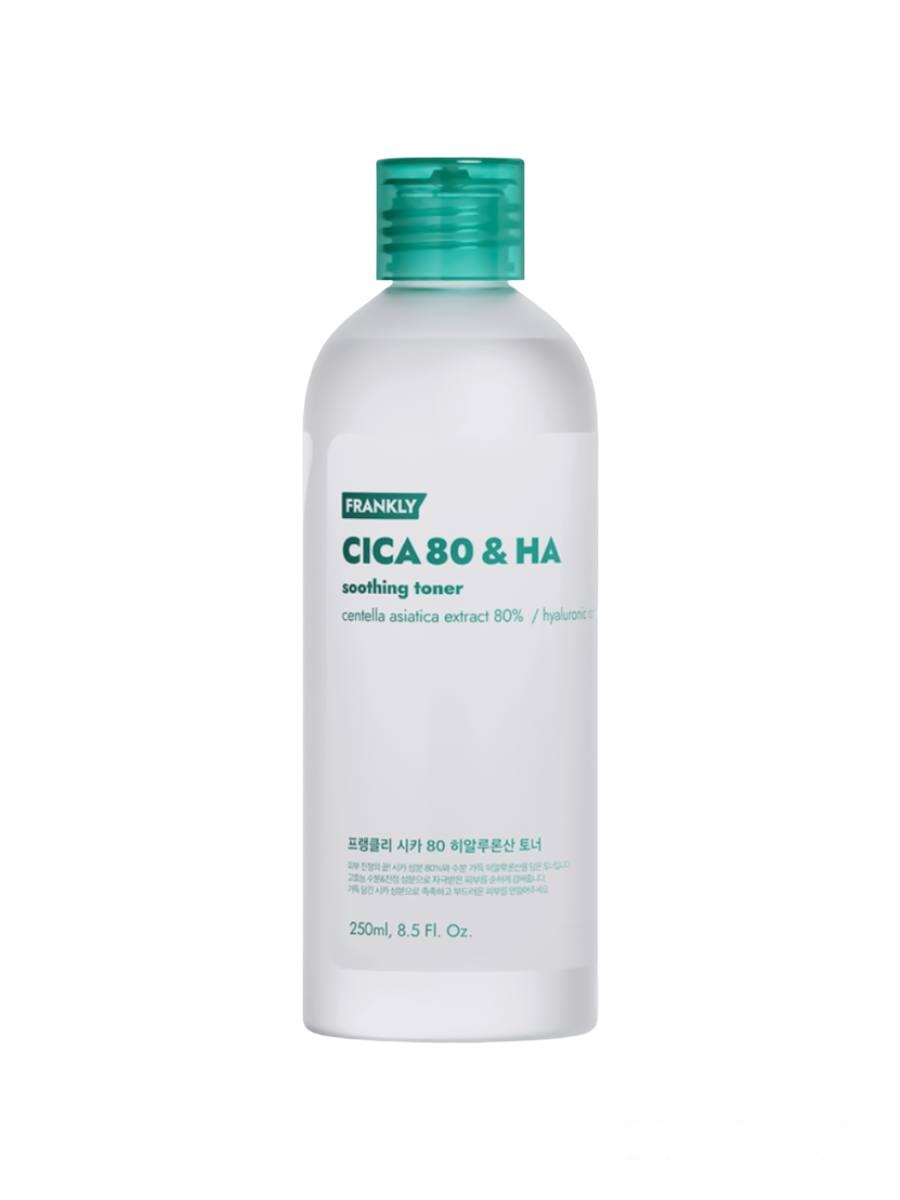 

Тонер Frankly Cica 80% & Hyaluronic Acid Toner с центеллой 250 мл