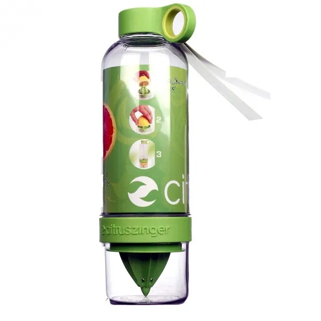 

Бутылка соковыжималка Citrus Zinger Зеленая, Зеленый