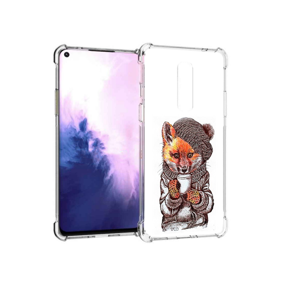 

Чехол MyPads Tocco для OnePlus 8 лиса в шапке (PT147214.134.437), Tocco