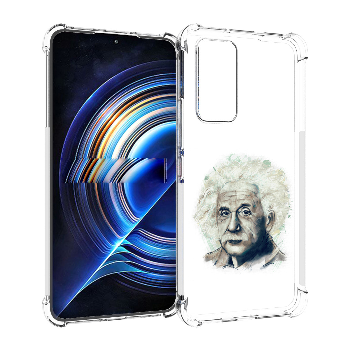 

Чехол MyPads Альберт энштейн для Tecno Camon 19 Neo, Прозрачный, Tocco