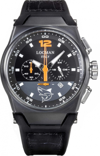 Наручные часы мужские Locman 0555K01S-BKBKORGPK черные