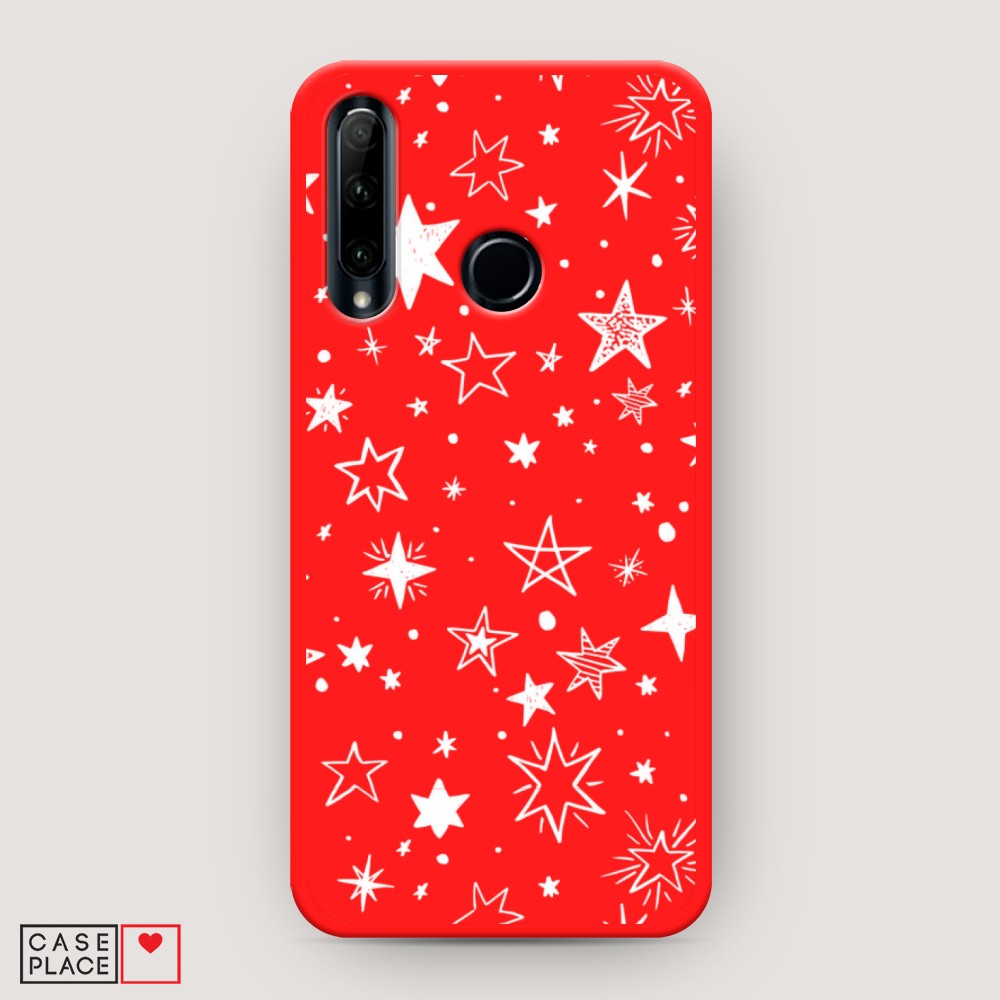 

Чехол Awog на Honor 10i/20 Lite 2019/20e "Звездочки графика белая"