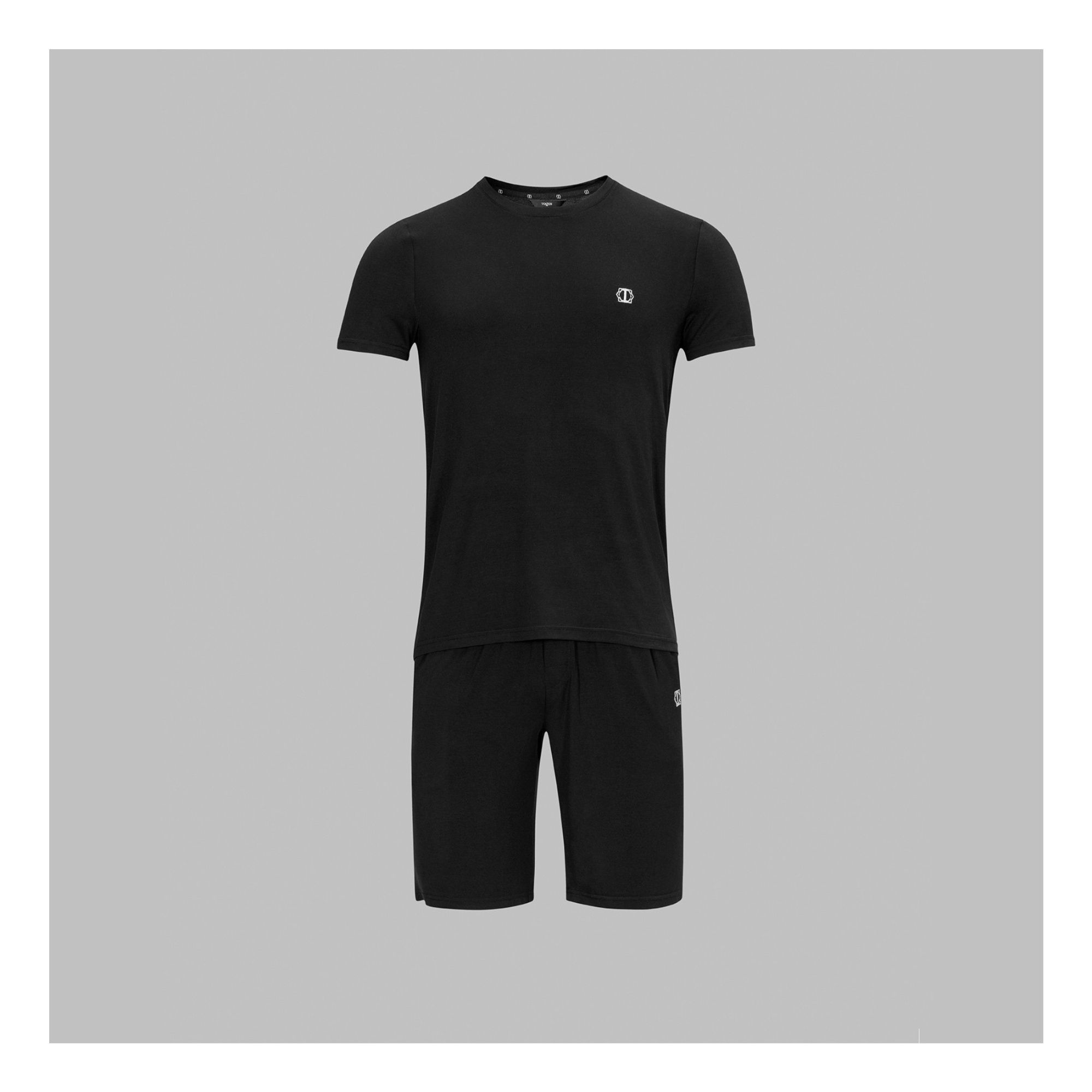 

Футболка домашняя мужская Togas черная 2XL, Черный