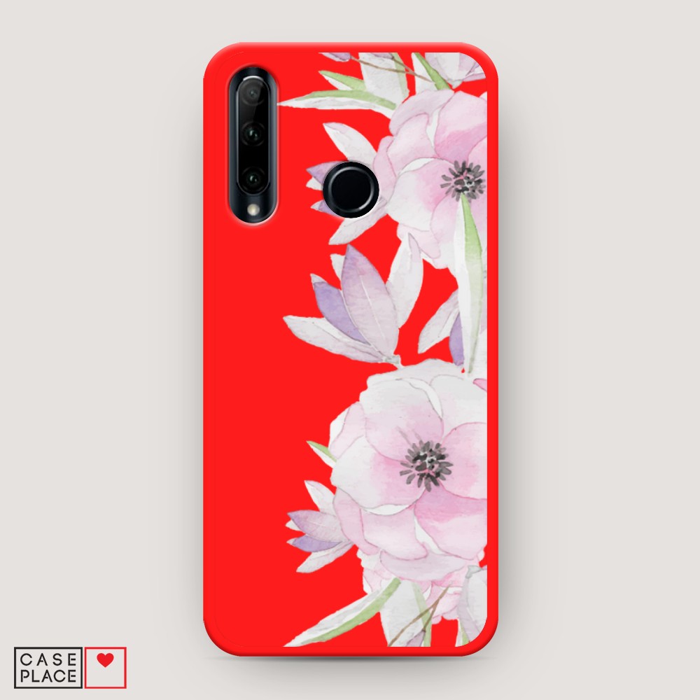

Чехол Awog на Honor 10i/20 Lite 2019/20e/Huawei P Smart Plus 2019 "Нежные анемоны"