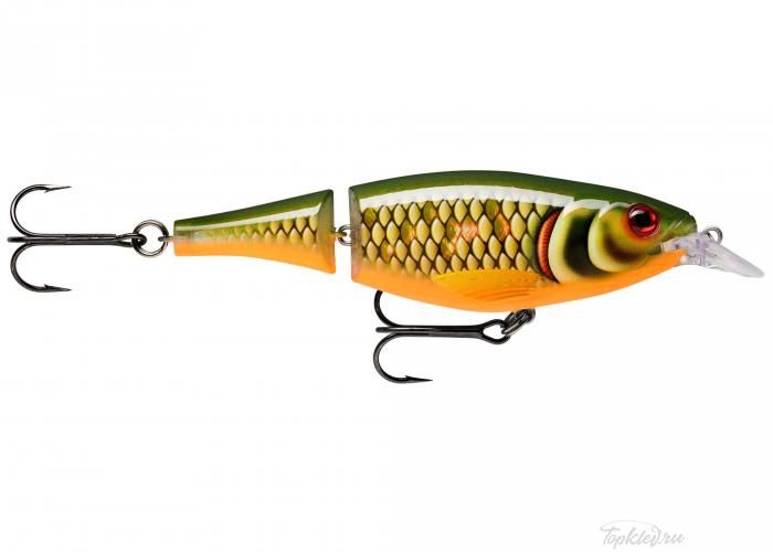 

Воблер RAPALA X-Rap Jointed Shad 13 /SCRR, Зеленый;оранжевый, X-Rap Jointed Shad