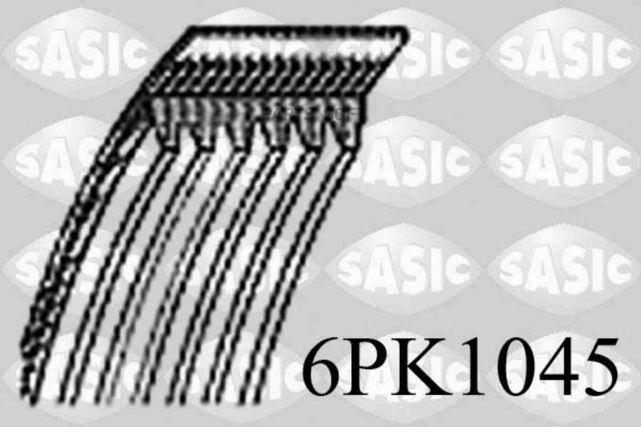 Ремень Ручейковый SASIC 6pk1045