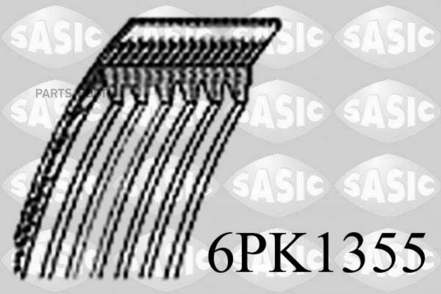 Ремень Ручейковый SASIC 6pk1355