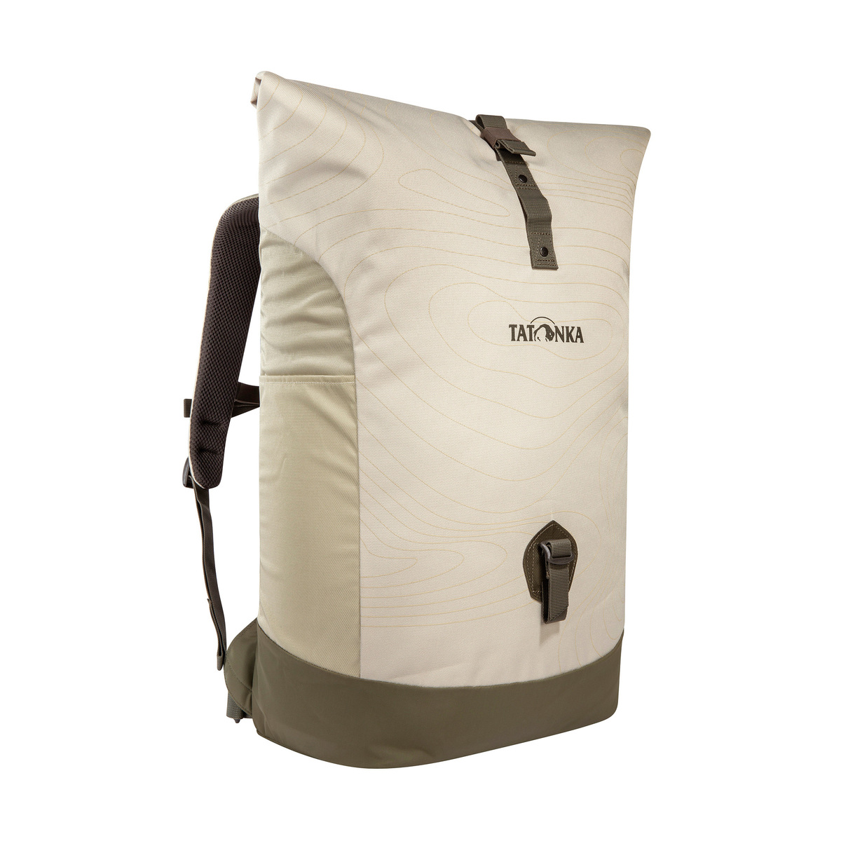 Рюкзак для ноутбука унисекс Tatonka Grip Rolltop Pack 154 brown rice curve 11880₽