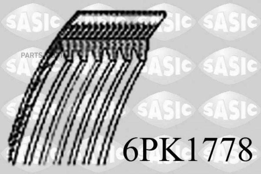 Ремень Ручейковый SASIC 6pk1778