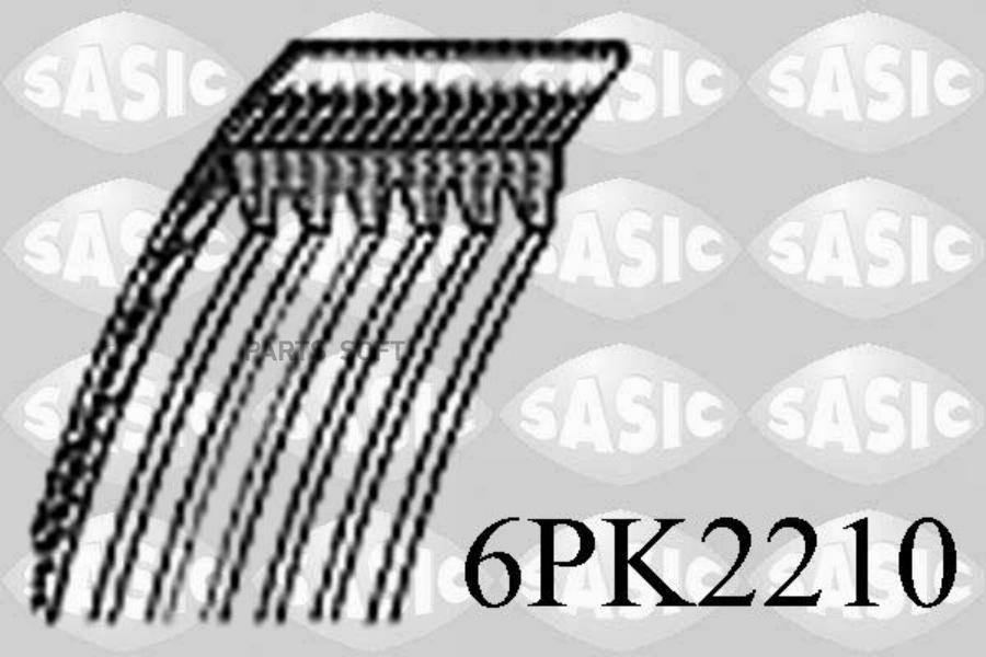 

Ремень Ручейковый SASIC 6pk2210