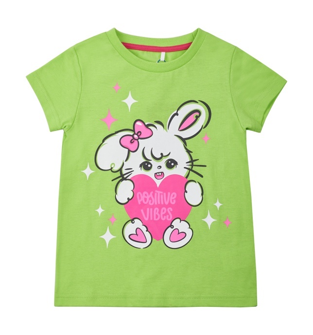 Футболка детская Kari Kids SS24C32500615, светло-зеленый, 104