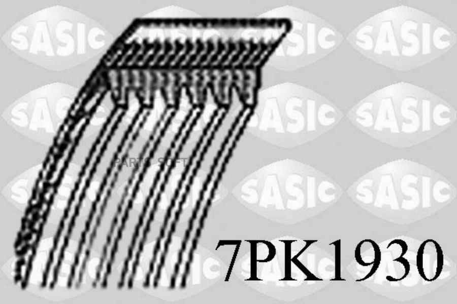 

Ремень Ручейковый SASIC 7pk1930