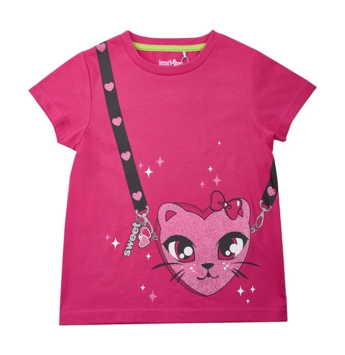 

Футболка детская Kari Kids SS24C32700615, розовый, 104, SS24C32700615