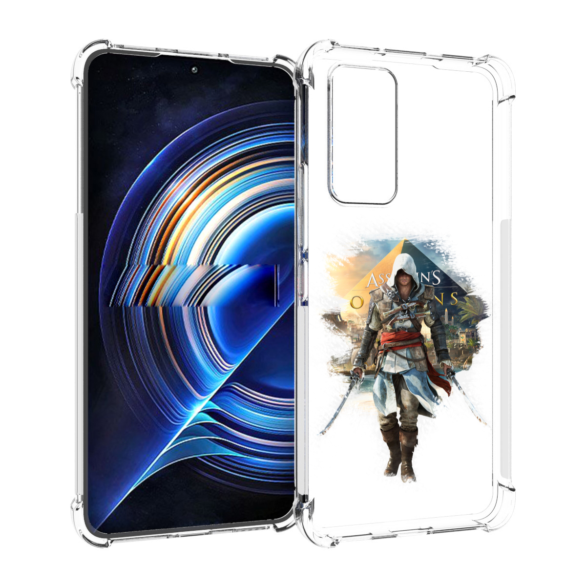 

Чехол MyPads Ассасин для Tecno Camon 19 Neo, Прозрачный, Tocco
