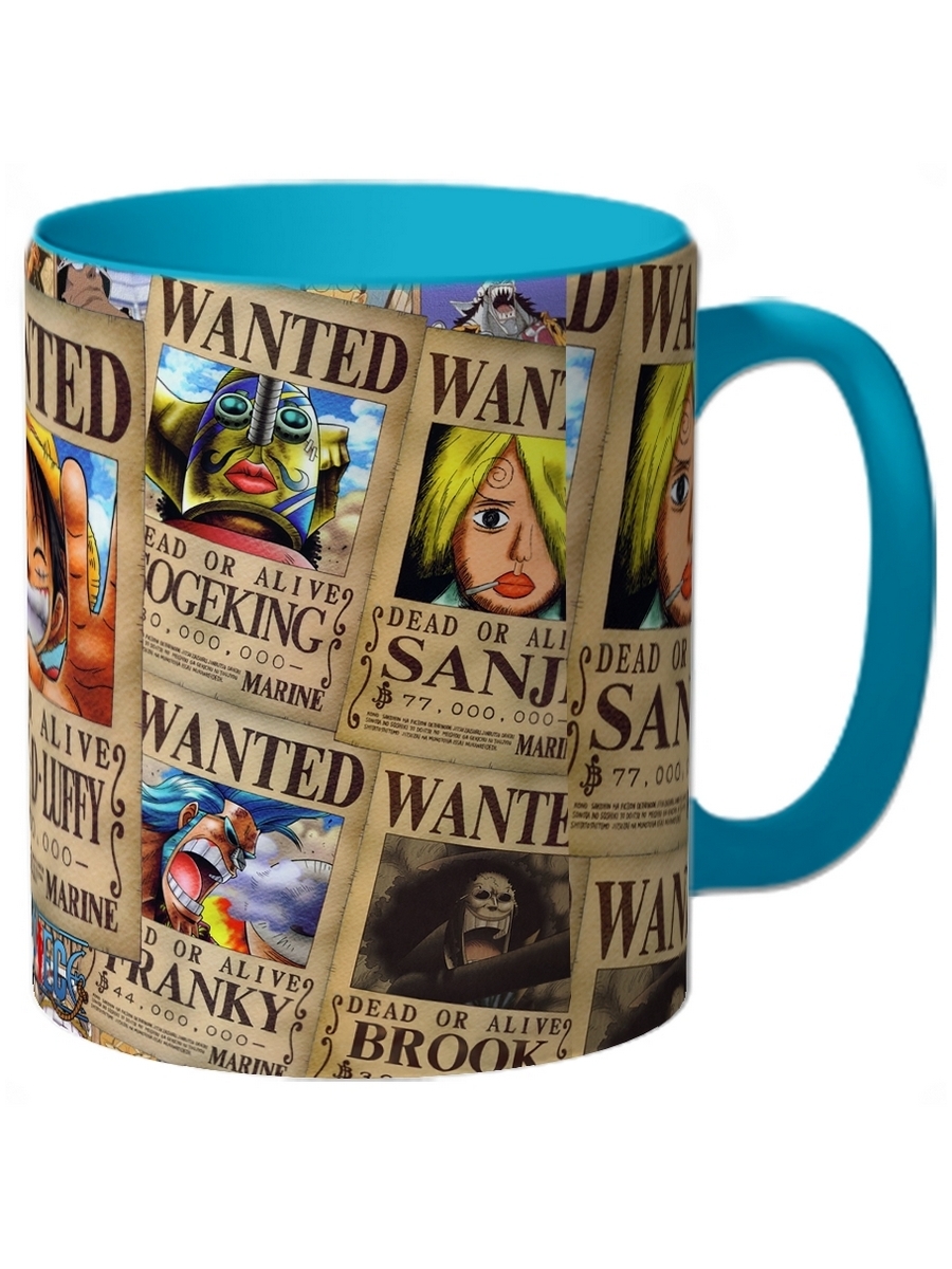 

Кружка DRABS one piece на темном фоне много героев
