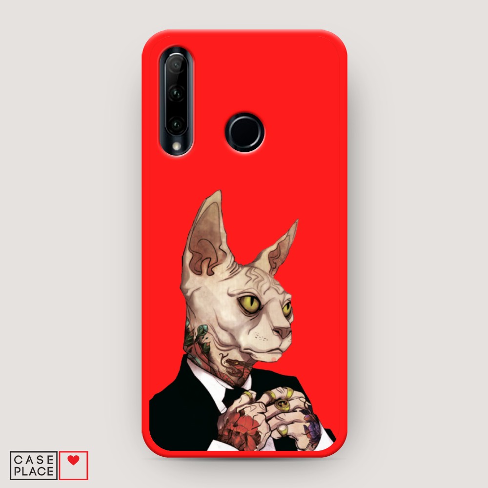 

Чехол Awog на Honor 10i/20 Lite 2019/20e/Huawei P Smart Plus 2019 "Татуированный сфинкс"