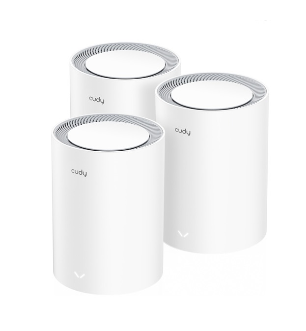 

Wi-Fi Mesh система CUDY M3000 (3-Pack) White, M3000(3-Pack) White