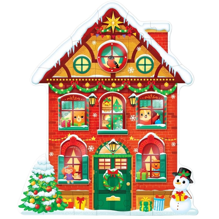 

Пазл Puzzle Time Новогодний дом 28 дет. 6885443