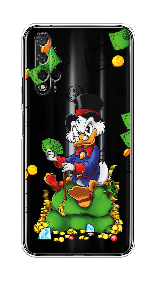 

Чехол на Honor 20, Huawei Nova 5T "Scrooge Richness", Черный;синий;зеленый, 69550-1