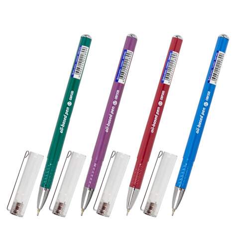 

Ручка шариковая BRAUBERG "Oxet Color", синяя, 0,35мм, арт. 143003 - (50 шт.)