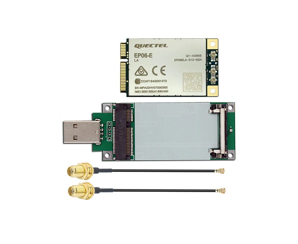 

Набор Модем Quectel EP06-E cat.6 + Адаптер USB для Mini PCI-e + пигтейл