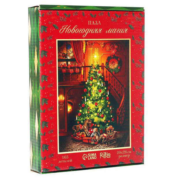 

Пазл Puzzle Новогодняя магия 7028880