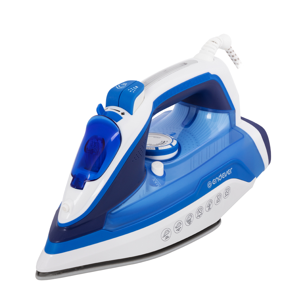 фото Утюг endever delta 203 white/blue