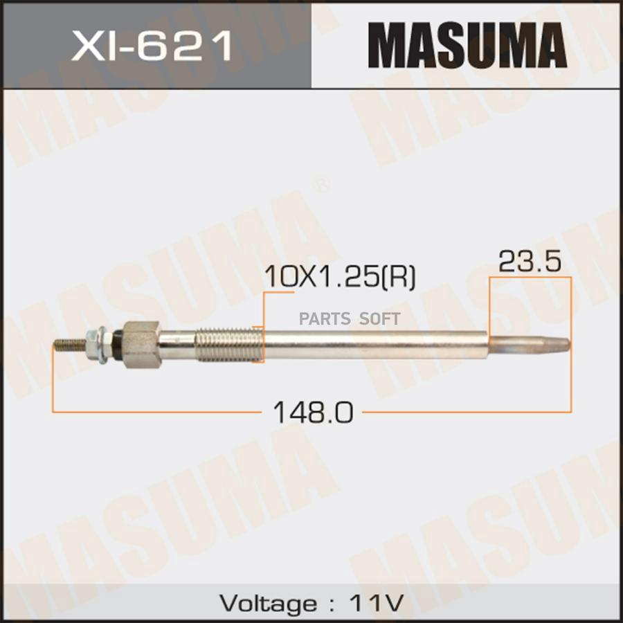 Свеча накаливания MASUMA XI621