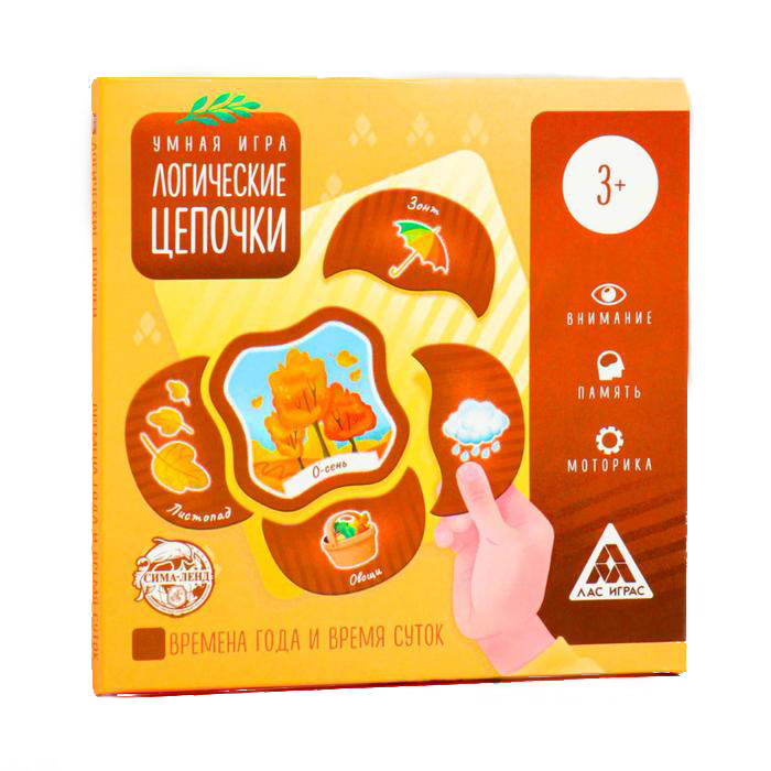 

Развивающая игрушка Лас Играс на логику, Времена года и время суток