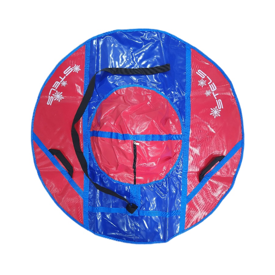 Санки-тюбинг Stels 125 см тент без камеры СН040.125 красный синий