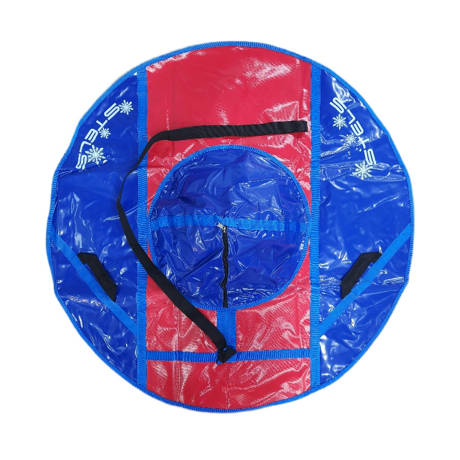 Санки-тюбинг Stels 125 см тент без камеры СН040.125 синий красный тент защитный 3 × 2 м плотность 60 г м² люверсы шаг 1 м синий