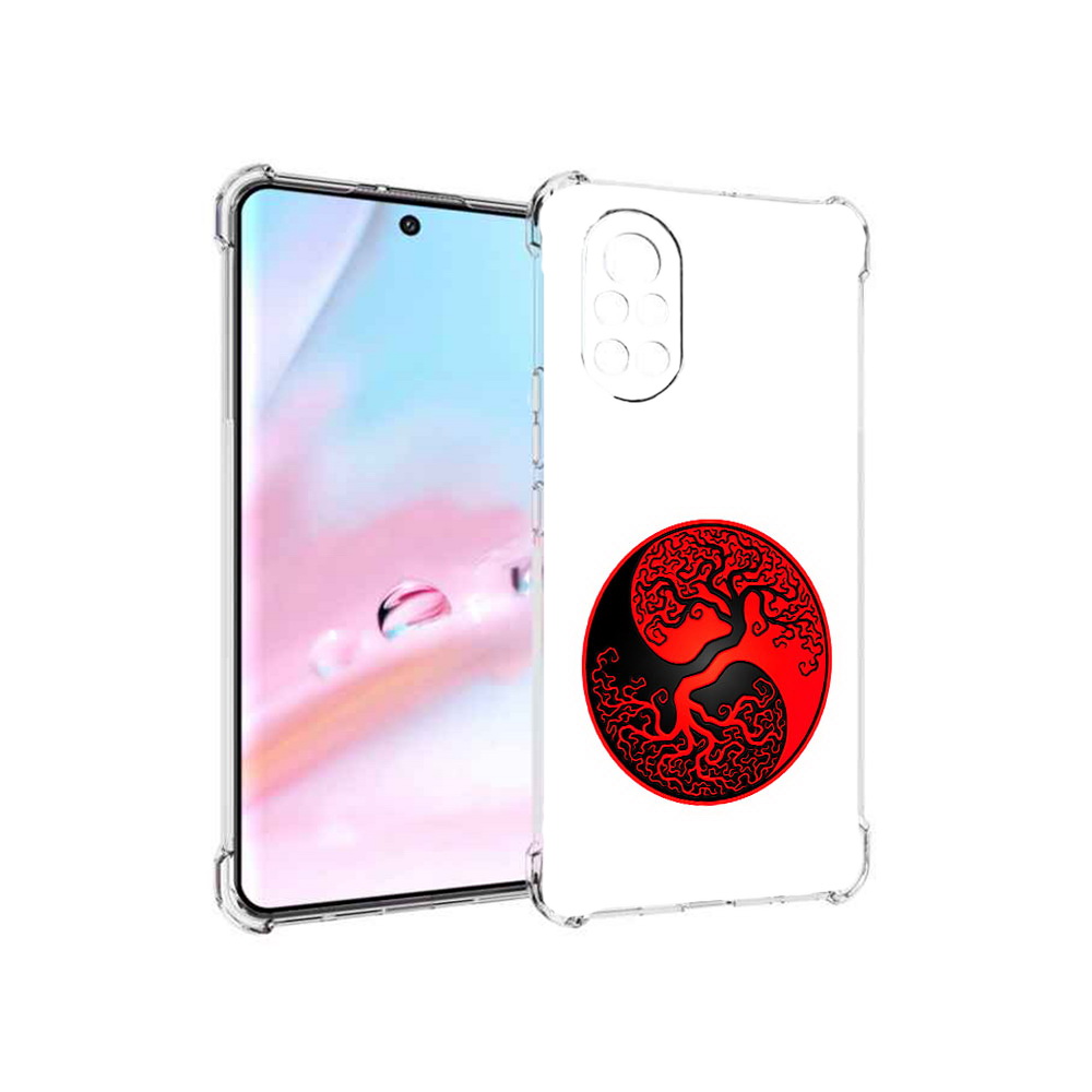 

Чехол MyPads инь янь дерево для Huawei Nova 8 (ANG-LX1), Прозрачный, Tocco