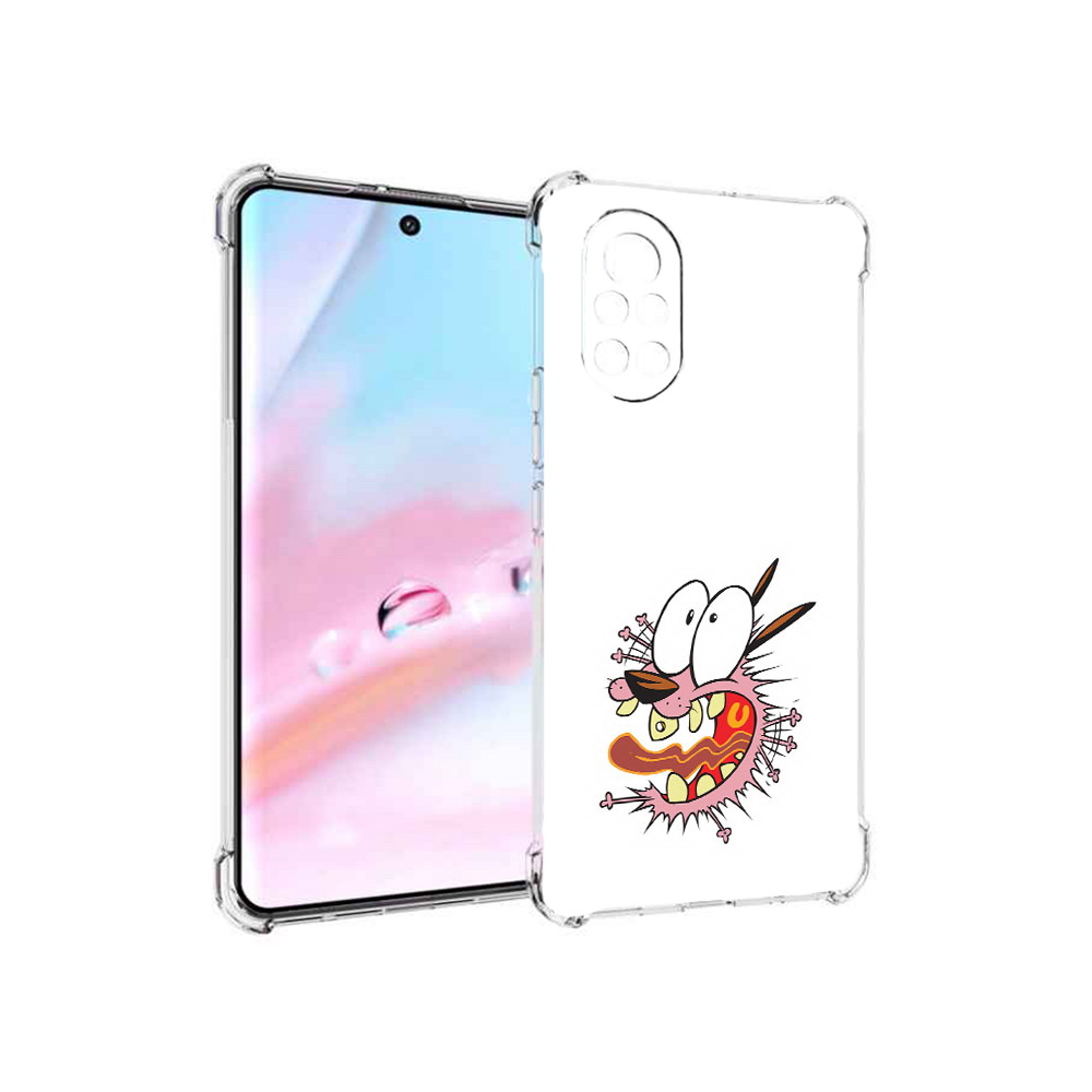 

Чехол MyPads испуганный бобик для Huawei Nova 8 (ANG-LX1), Прозрачный, Tocco