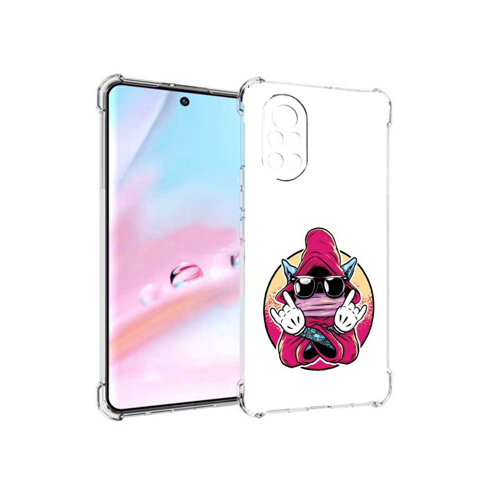 

Чехол MyPads йоу для Huawei Nova 8 (ANG-LX1), Прозрачный, Tocco