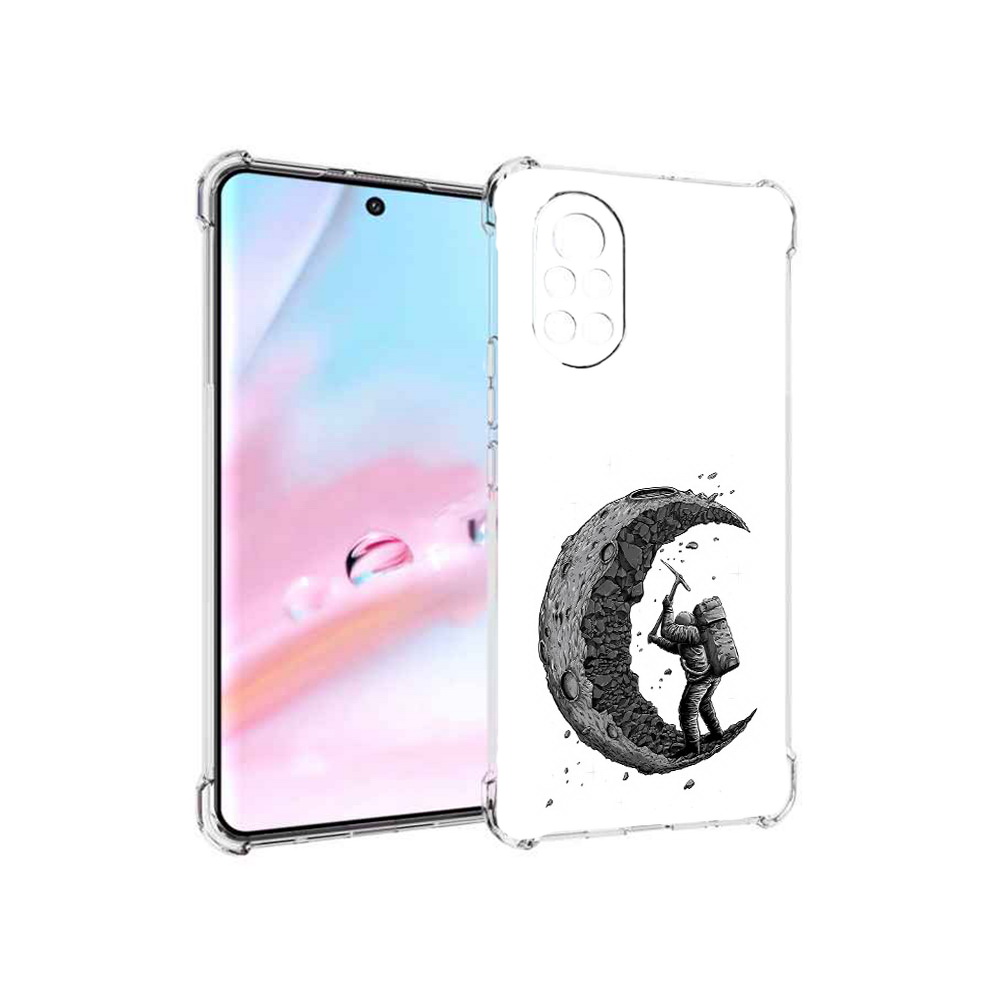 

Чехол MyPads камненная луна для Huawei Nova 8 (ANG-LX1), Прозрачный, Tocco