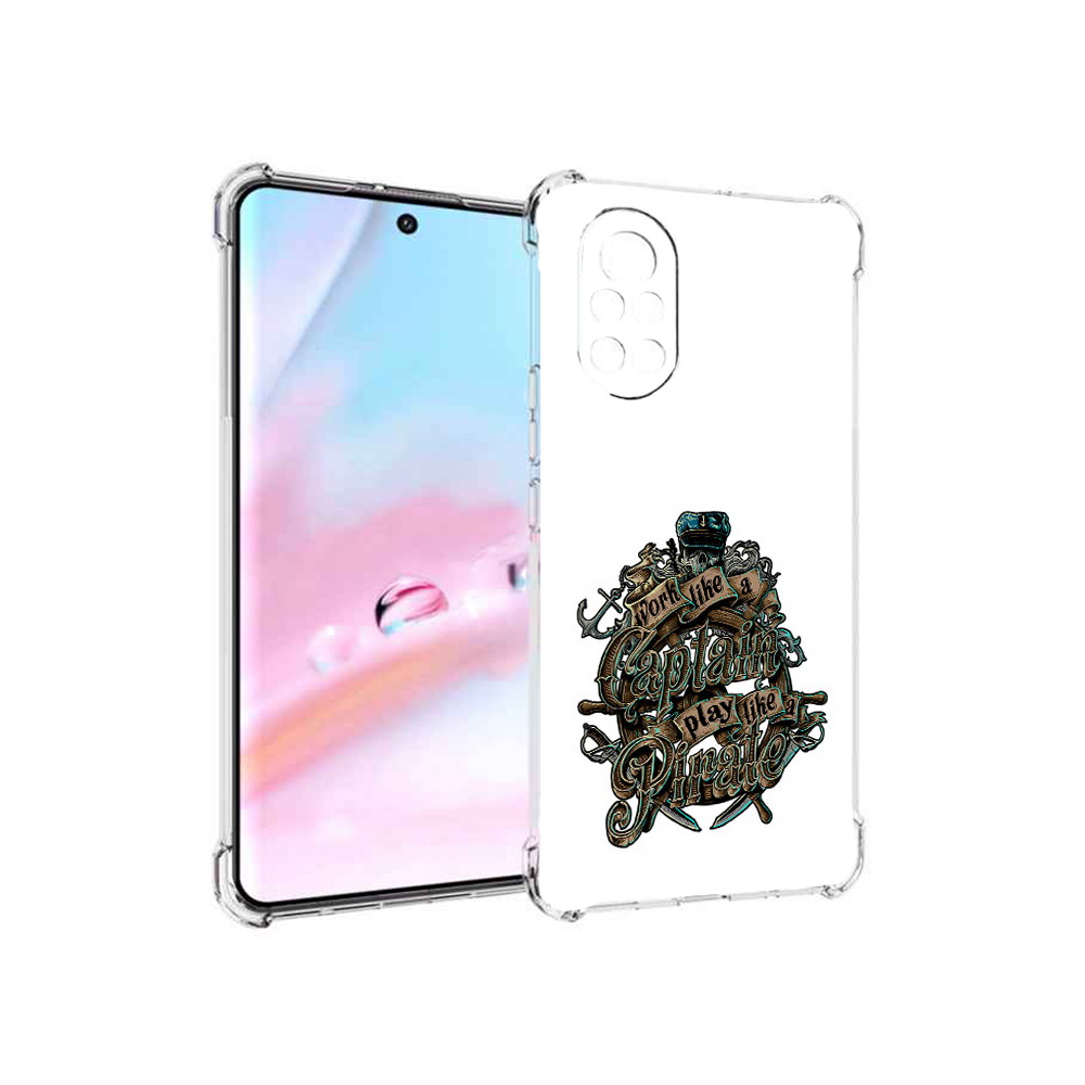 

Чехол MyPads капитан пиратов для Huawei Nova 8 (ANG-LX1), Прозрачный, Tocco