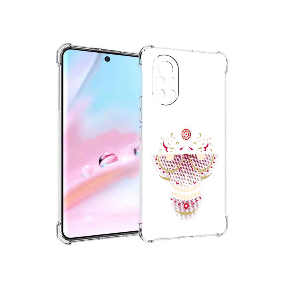 

Чехол MyPads карнавальный скелет абстракция для Huawei Nova 8 (ANG-LX1), Прозрачный, Tocco