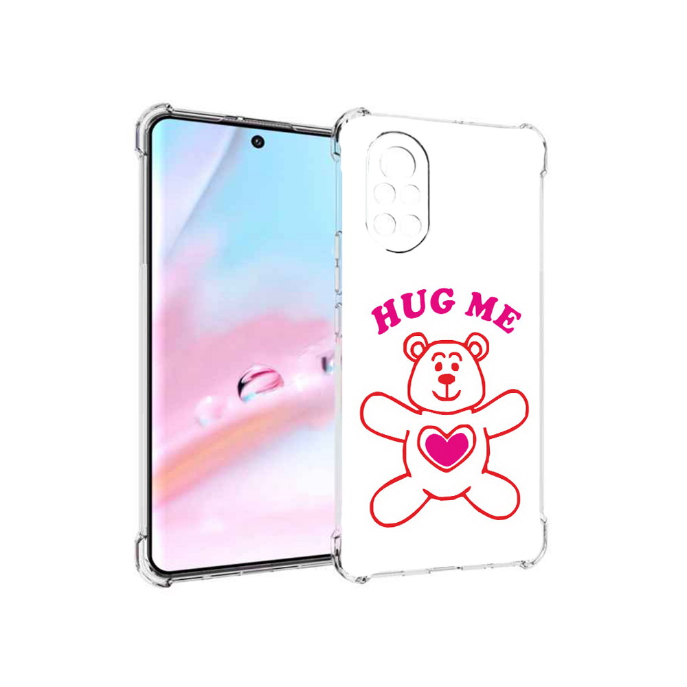 

Чехол MyPads 14 февраля обними меня для Huawei Nova 8 (ANG-LX1), Прозрачный, Tocco