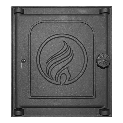 

Дверца топочная для печи Fireway чугунная K312, 250х280, Черный, чугунная K312, 250х280